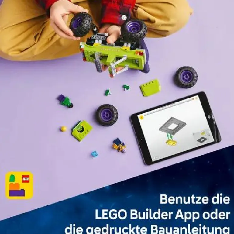 LEGO® Marvel™ Hulk-Truck vs. Thanos 76312