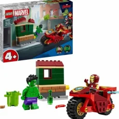 LEGO® Marvel™ Iron Man mit Bike und der Hulk 76287
