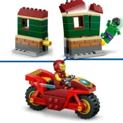 LEGO® Marvel™ Iron Man mit Bike und der Hulk 76287