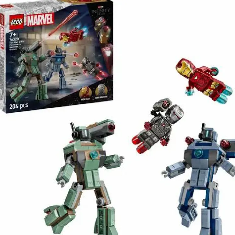 LEGO® Marvel™ Iron Man & War Machine vs. Hammer-Dr