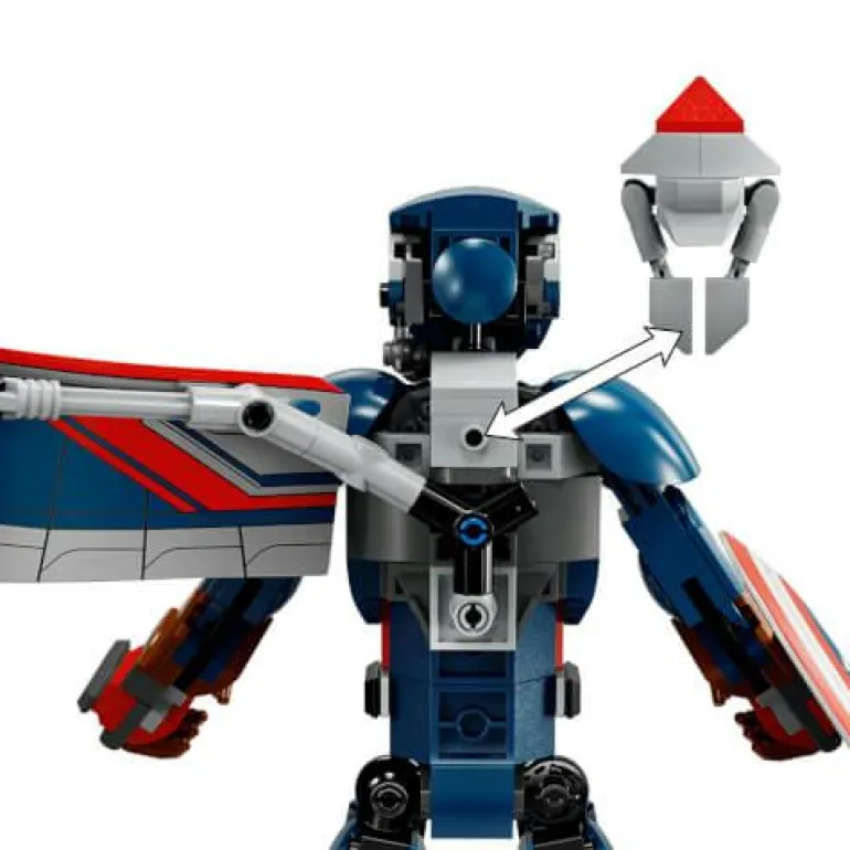 LEGO® Marvel™ New Captain America Baufigur 76296