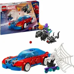 LEGO® Marvel™ Spider-Mans Rennauto & Venom Green G