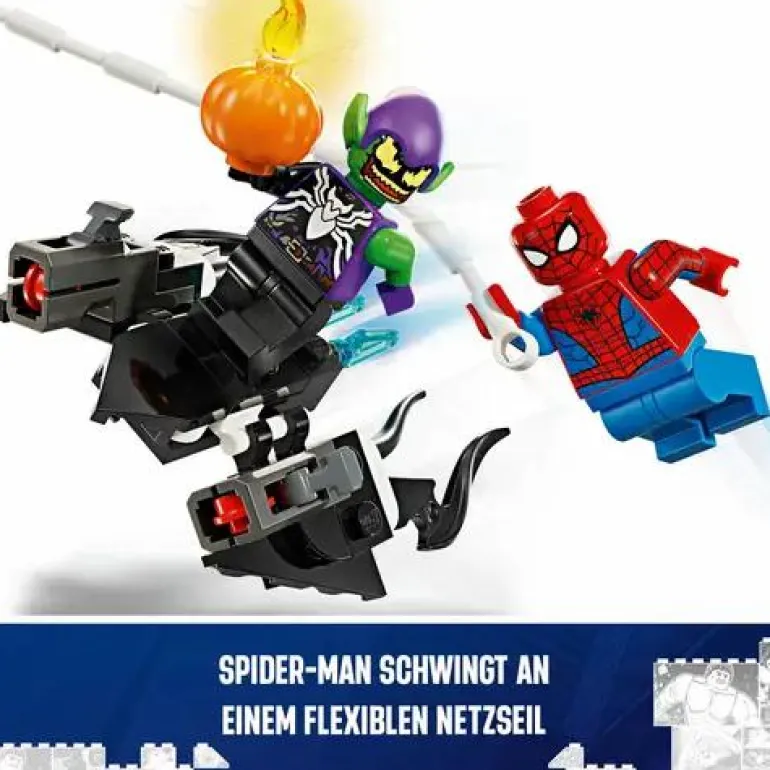 LEGO® Marvel™ Spider-Mans Rennauto & Venom Green G
