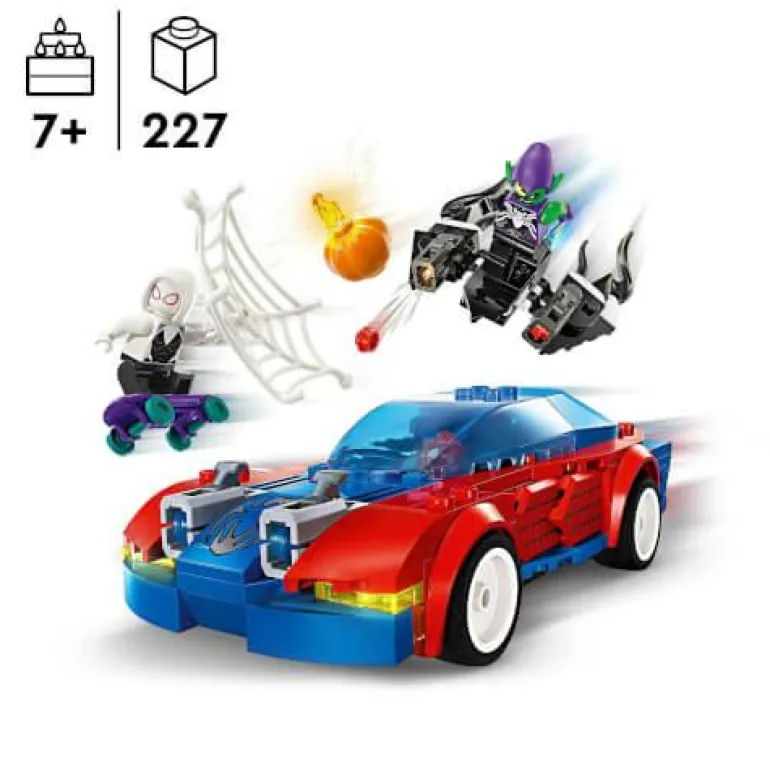 LEGO® Marvel™ Spider-Mans Rennauto & Venom Green G