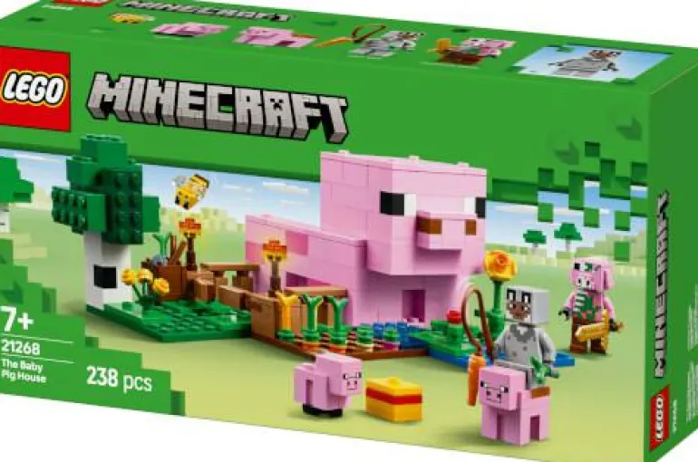 LEGO® Minecraft™ Das Babyschwein-Haus 21268