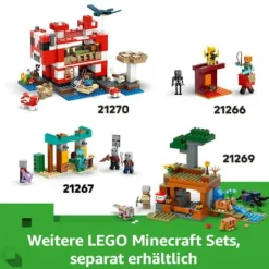 LEGO® Minecraft™ Das Babyschwein-Haus 21268