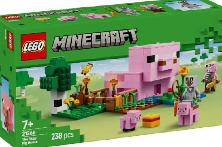 LEGO® Minecraft™ Das Babyschwein-Haus 21268