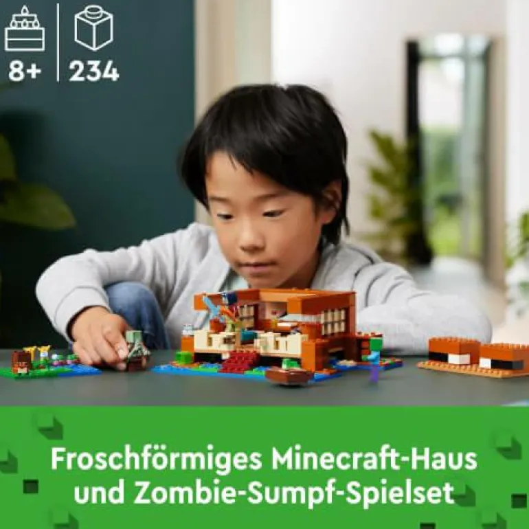 LEGO® Minecraft™ Das Froschhaus 21256