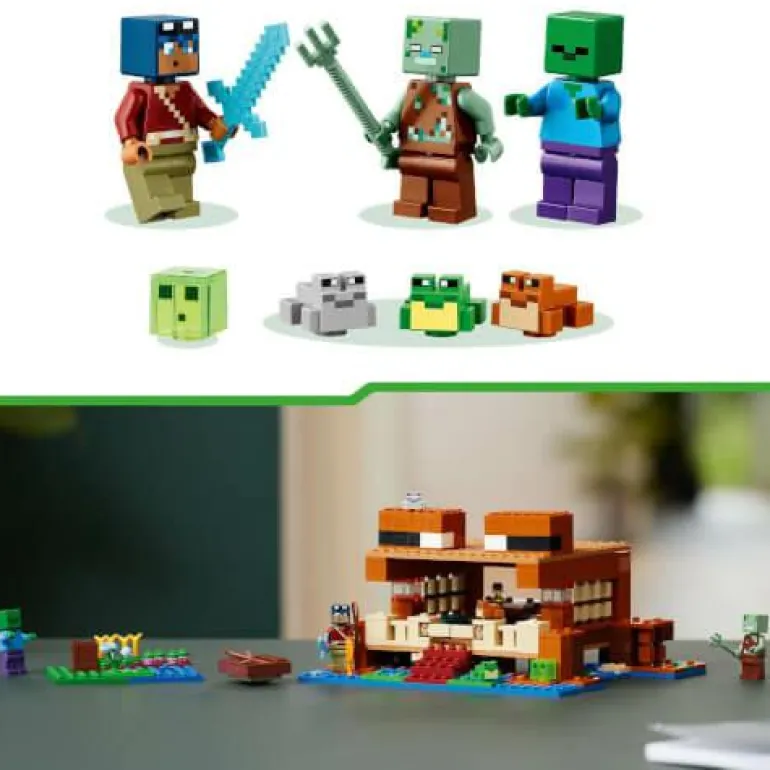 LEGO® Minecraft™ Das Froschhaus 21256