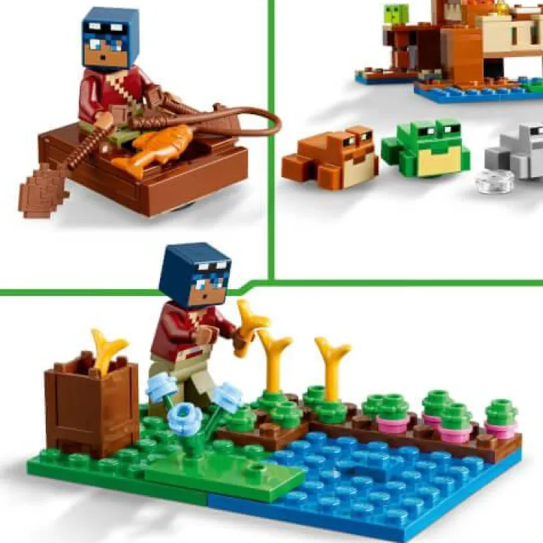 LEGO® Minecraft™ Das Froschhaus 21256