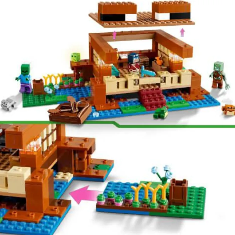 LEGO® Minecraft™ Das Froschhaus 21256
