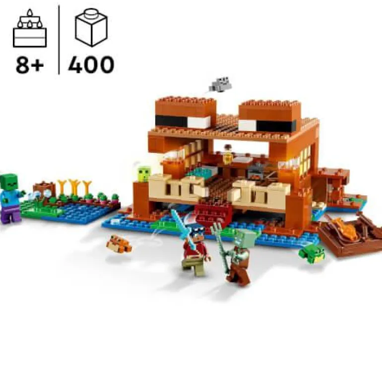 LEGO® Minecraft™ Das Froschhaus 21256