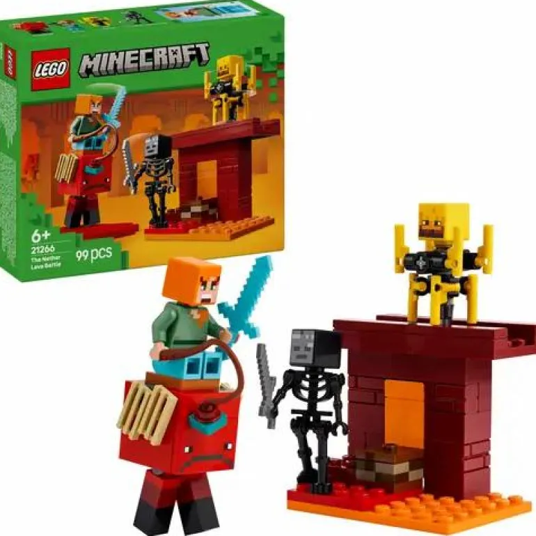 LEGO® Minecraft™ Das Lava-Duell im Nether 21266