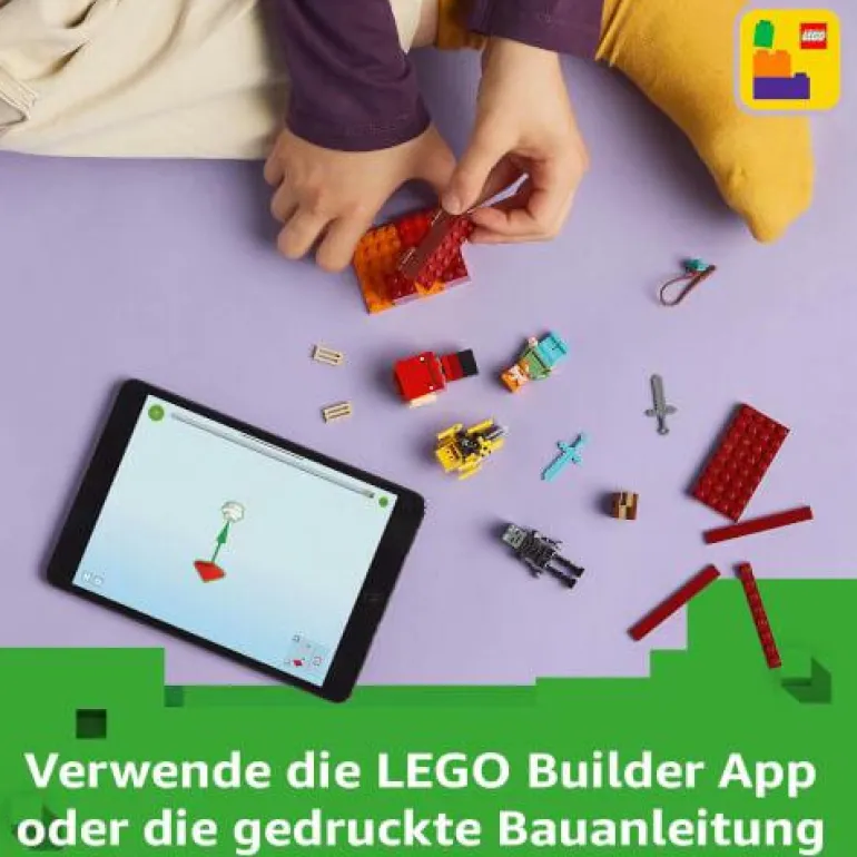 LEGO® Minecraft™ Das Lava-Duell im Nether 21266