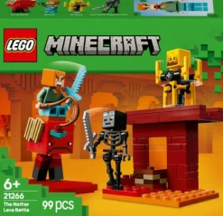 LEGO® Minecraft™ Das Lava-Duell im Nether 21266