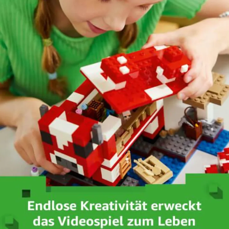 LEGO® Minecraft™ Das Pilzkuh-Haus 21270