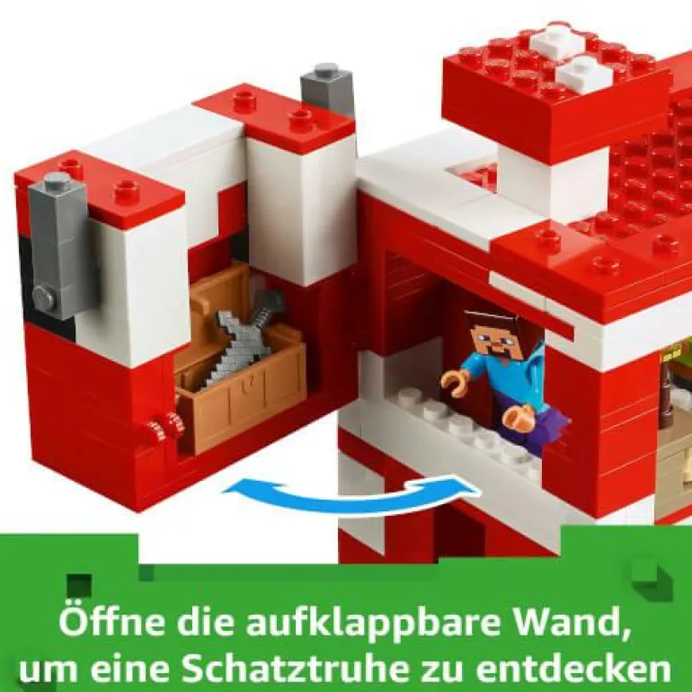 LEGO® Minecraft™ Das Pilzkuh-Haus 21270