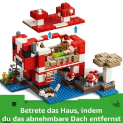 LEGO® Minecraft™ Das Pilzkuh-Haus 21270