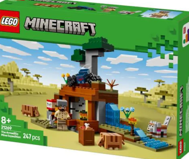LEGO® Minecraft™ Die Expedition zur Gürteltiermine