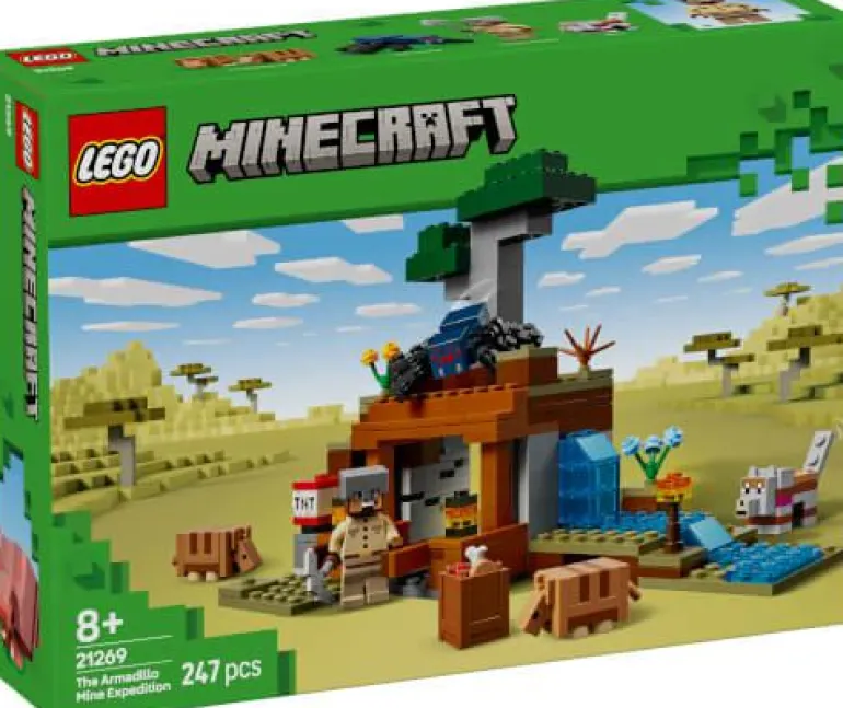 LEGO® Minecraft™ Die Expedition zur Gürteltiermine