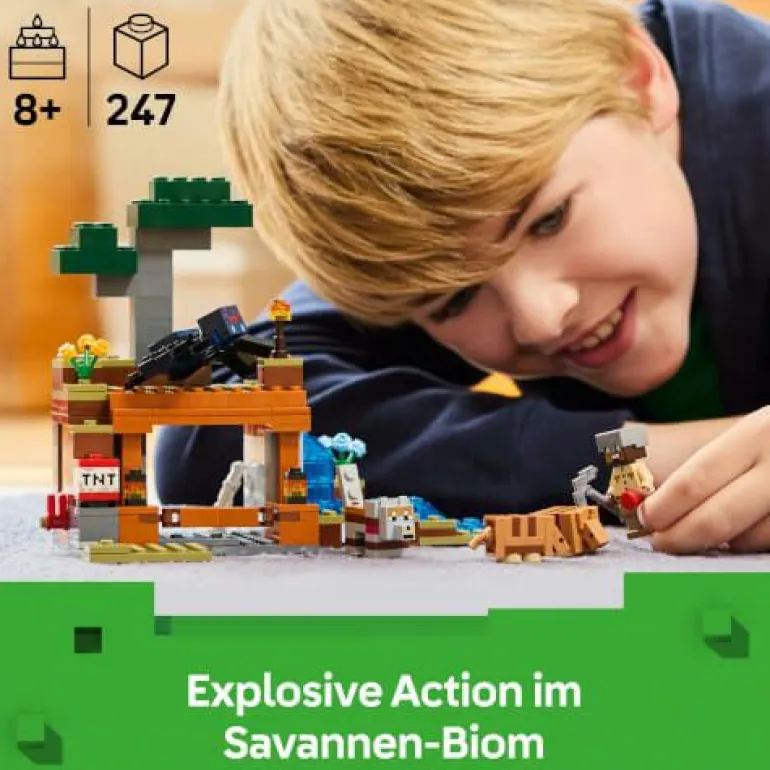 LEGO® Minecraft™ Die Expedition zur Gürteltiermine