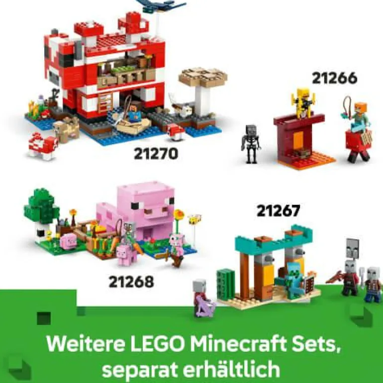 LEGO® Minecraft™ Die Expedition zur Gürteltiermine