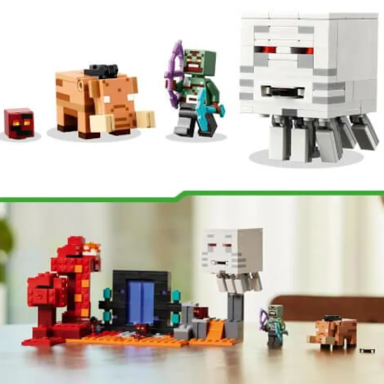 LEGO® Minecraft™ Hinterhalt am Netherportal 21255