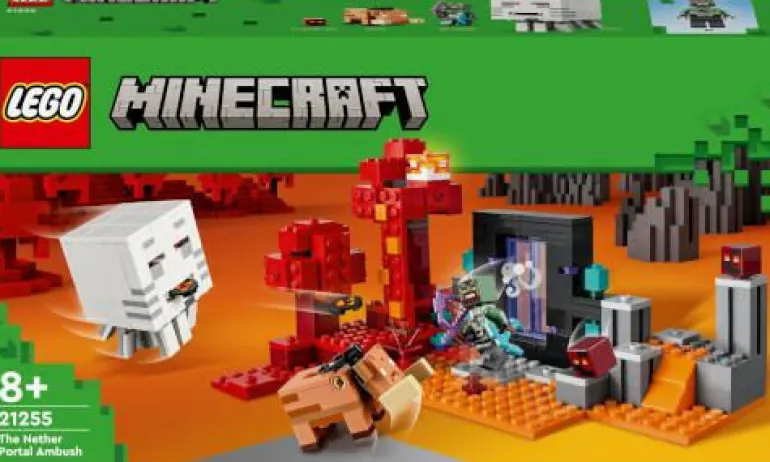 LEGO® Minecraft™ Hinterhalt am Netherportal 21255