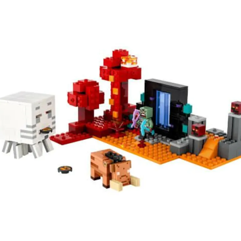 LEGO® Minecraft™ Hinterhalt am Netherportal 21255