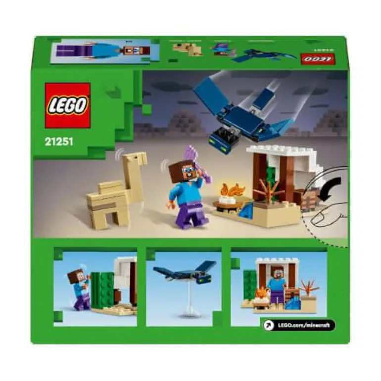 LEGO® Minecraft™ Steves Wüstenexpedition 21251