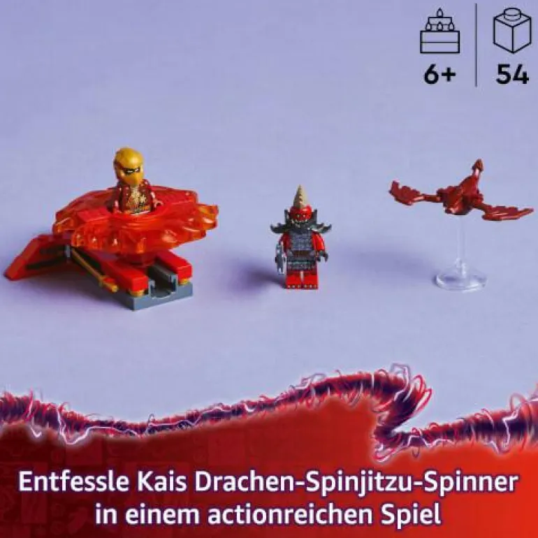 LEGO® NINJAGO® Kais Drachen-Spinjitzu-Spinner 7182