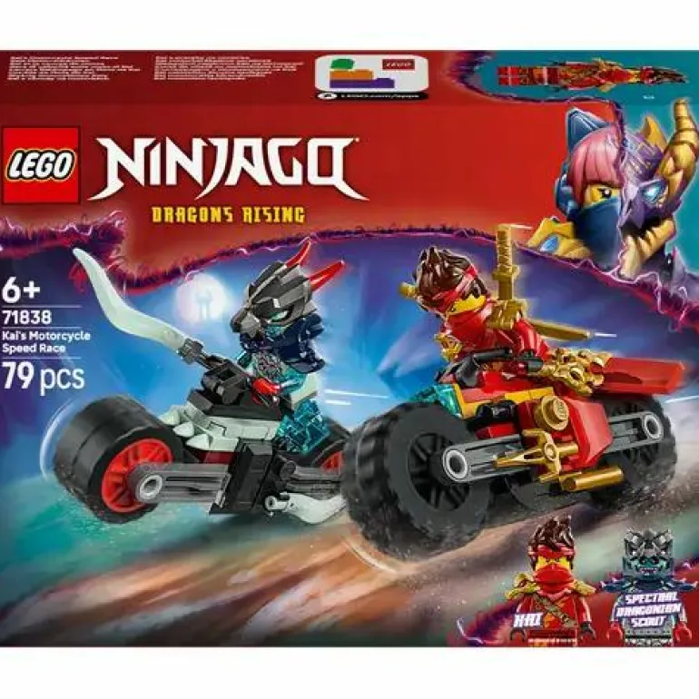 LEGO® NINJAGO® Kais Motorradrennen 71838