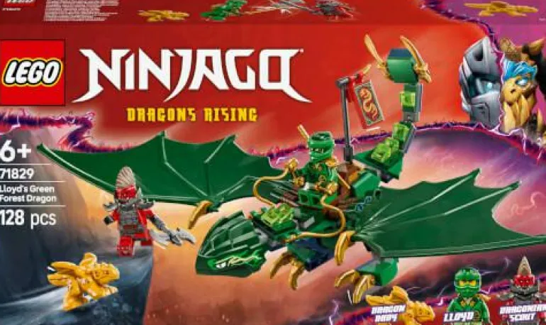 LEGO® NINJAGO® Lloyds grüner Walddrache 71829