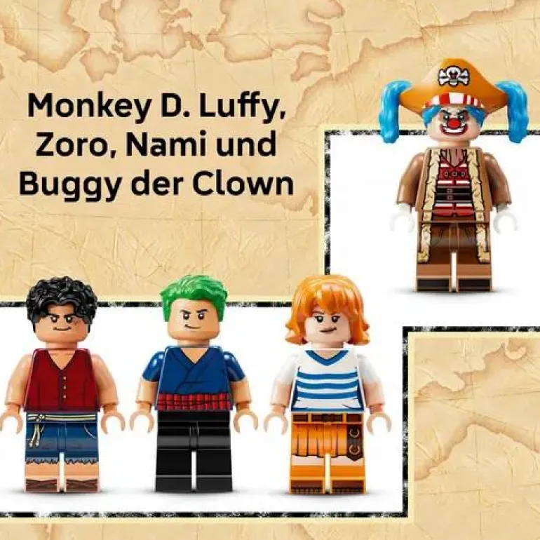 LEGO® ONE PIECE Zirkuszelt von Buggy dem Clown 756