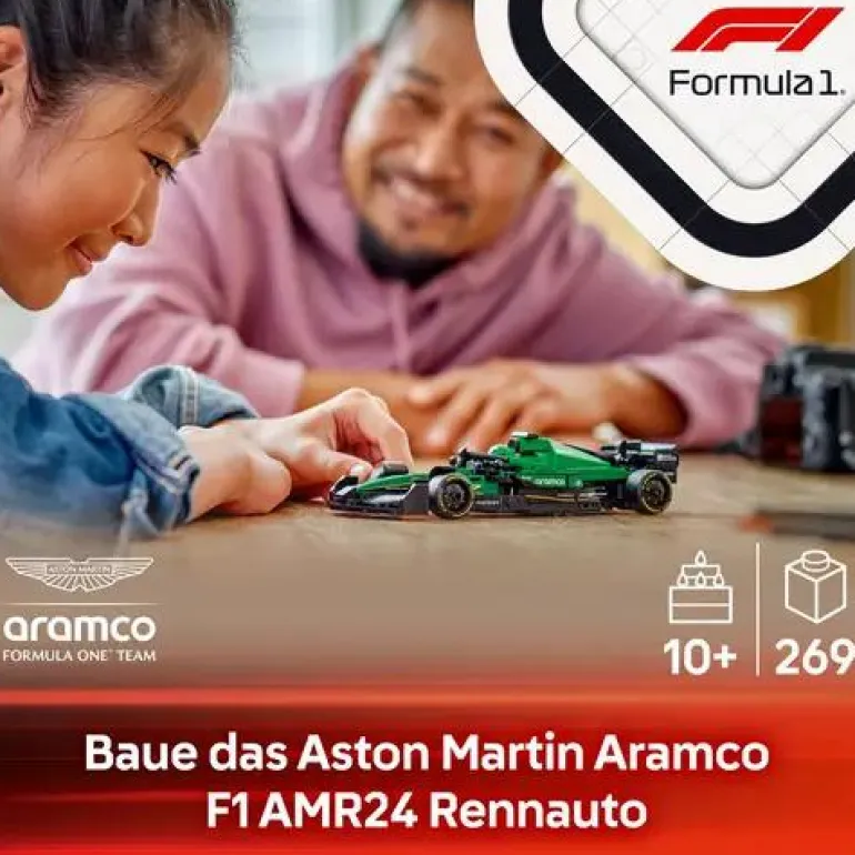 LEGO® Speed Champions Aston Martin Aramco F1® Amr2