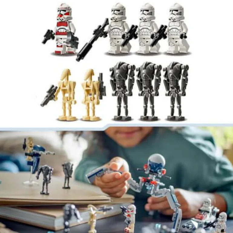 LEGO® Star Wars™ Clone Trooper™ & Battle Droid™ Ba