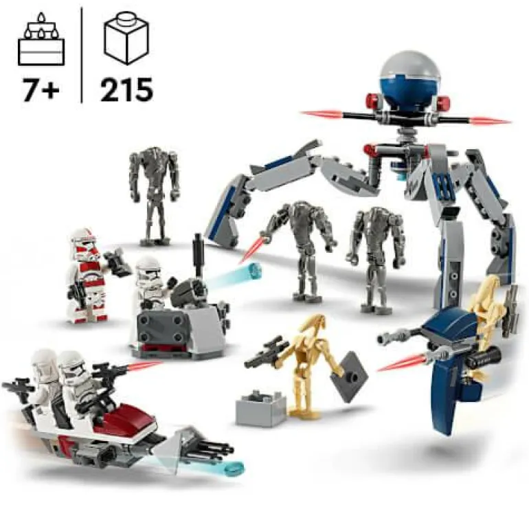 LEGO® Star Wars™ Clone Trooper™ & Battle Droid™ Ba
