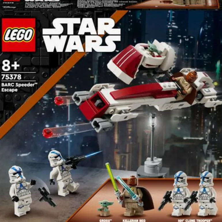 LEGO® Star Wars™ Flucht mit dem BARC Speeder™ 7537
