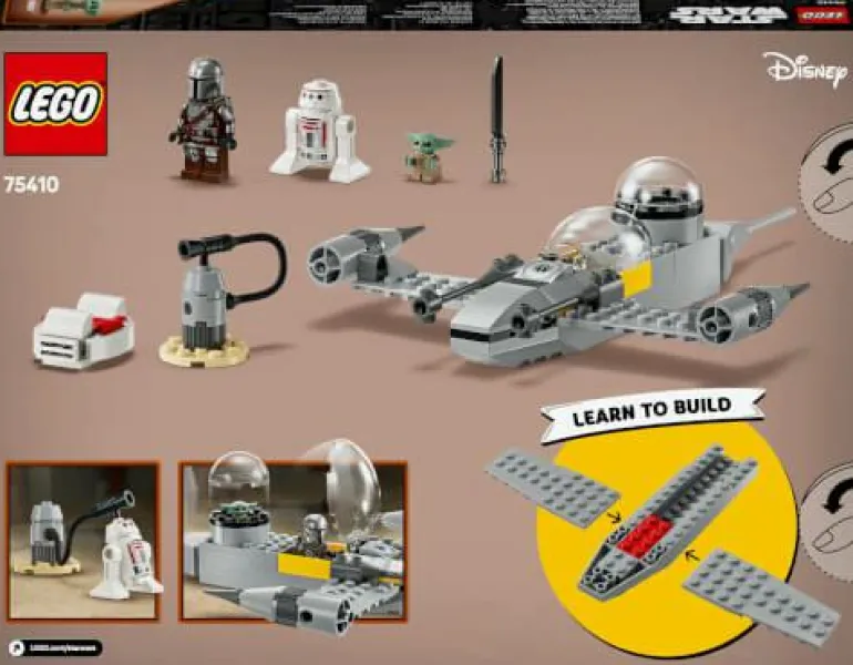 LEGO® Star Wars™ Mandos und Grogus N-1 Starfighter