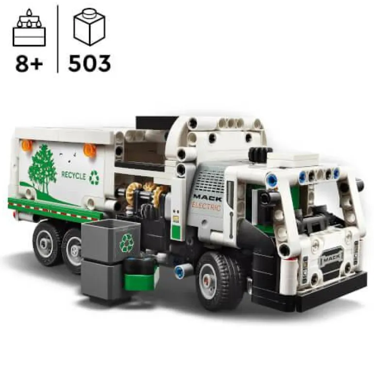 LEGO® Technic Mack® LR Electric Müllwagen 42167