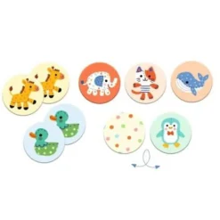 Lernspiel: Memo Kuscheltiere