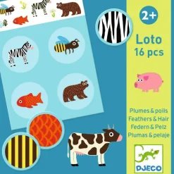 Lernspiele: Bingo Federn & Pelz