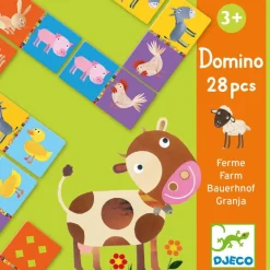 Lernspiele: Domino Farm