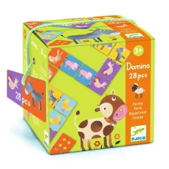 Lernspiele: Domino Farm