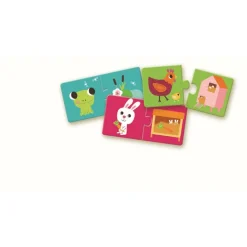 Lernspiele: Duo Puzzle Habitat