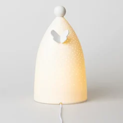 Leuchte „Lichtengel",D.23cm, H.41cm, E14 Fassung