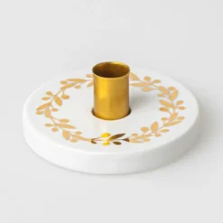 Leuchter Kranz „Winterschein", Ø:7cm, H.2,5cm