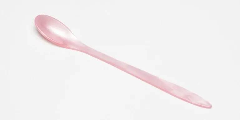 Löffel pfirsich 22cm spitz