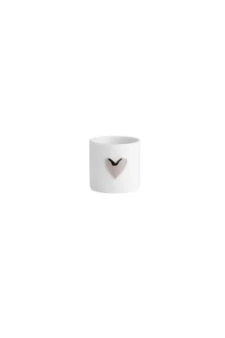 Lichter Herz 2er Set silber, Ø:4,5cm H4,5cm