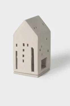 Lichthaus Beige 7,5x8x14,8cm